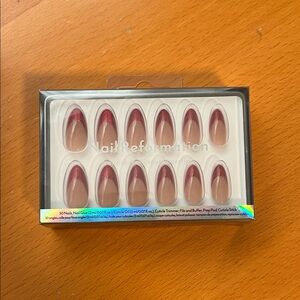 Nail Reformation new Almond shape, Medium Length press on nails